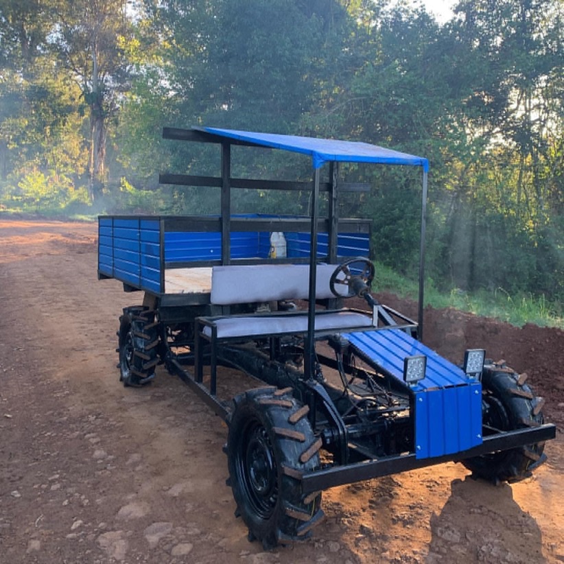 Carreta agrícola 4x2 motor ap 1.8 